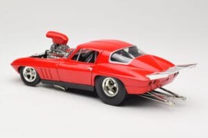 Chevrolet Corvette C3 Dragster Κόκκινο Hot Wheels 1:18 29226 Μέταλλο - εικόνα 7 από 8