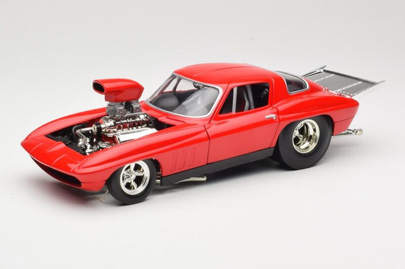 Chevrolet Corvette C3 Dragster Κόκκινο Hot Wheels 1:18 29226 Μέταλλο