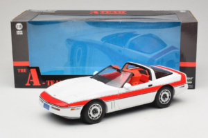 Chevrolet Corvette C4 A-Team Λευκό GreenLight 1:18 13532 Μέταλλο - εικόνα 8 από 8
