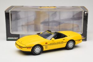 Chevrolet Corvette C4 Indianapolis 500 Pace Car Κίτρινο Greenlight 1:18 11801-06 Μέταλλο - εικόνα 8 από 8