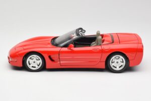 Chevrolet Corvette C5 Καμπριολέ Κόκκινο Bburago 1:18 3076 Μέταλλο - εικόνα 4 από 8
