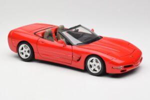 Chevrolet Corvette C5 Καμπριολέ Κόκκινο Bburago 1:18 3076 Μέταλλο - εικόνα 6 από 8