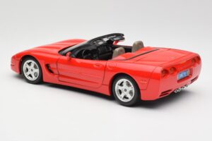 Chevrolet Corvette C5 Καμπριολέ Κόκκινο Bburago 1:18 3076 Μέταλλο - εικόνα 7 από 8