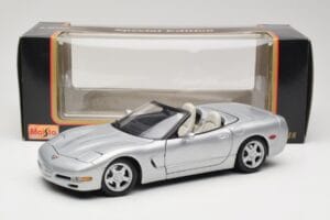 Chevrolet Corvette C5 Καμπριολέ Ασημί Maisto 1:18 50317 Μέταλλο - εικόνα 8 από 8