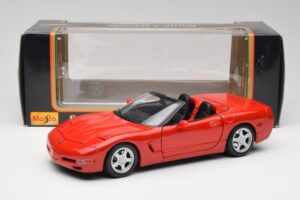 Chevrolet Corvette C5 Καμπριολέ Torch Κόκκινο Maisto 1:18 50318 Μέταλλο - εικόνα 8 από 8
