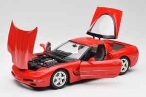 Chevrolet Corvette C5 Κόκκινο Bburago 1:18 3066 Μέταλλο - εικόνα 2 από 8