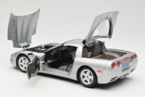 Chevrolet Corvette C5 Ασημί Bburago 1:18 3056 Μέταλλο - εικόνα 5 από 8