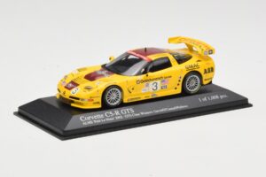 Chevrolet Corvette C5-R #3 R. Fellows / J. O'Connell / O. Gavin ALMS Petit Le Mans 2002 Minichamps 1:43 400021493 Μέταλλο - εικόνα 2 από 4