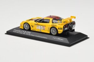 Chevrolet Corvette C5-R #3 R. Fellows / J. O'Connell / O. Gavin ALMS Petit Le Mans 2002 Minichamps 1:43 400021493 Μέταλλο - εικόνα 3 από 4