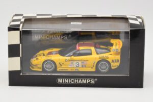 Chevrolet Corvette C5-R #3 R. Fellows / J. O'Connell / O. Gavin ALMS Petit Le Mans 2002 Minichamps 1:43 400021493 Μέταλλο - εικόνα 4 από 4