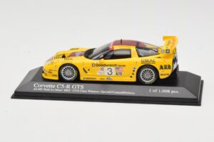 Chevrolet Corvette C5-R #3 R. Fellows / J. O'Connell / O. Gavin ALMS Petit Le Mans 2002 Minichamps 1:43 400021493 Μέταλλο