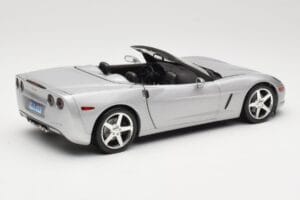 Chevrolet Corvette C6 Καμπριολέ Ασημί Hot Wheels 1:18 B6052 Μέταλλο - εικόνα 3 από 8