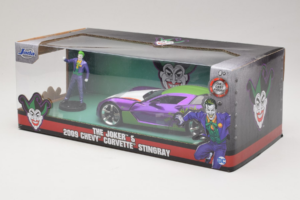 Chevrolet Corvette C6 Stingray The Joker With Figure Jada 1:24 253255020 Μέταλλο - εικόνα 3 από 3