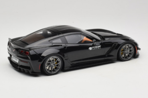 Chevrolet Corvette C7 Prior Design Μαύρο GT Spirit 1:18 GT249 Ρητίνη - εικόνα 2 από 6