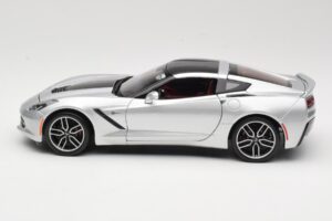 Chevrolet Corvette C7 Ασημί Maisto 1:18 38132 Μέταλλο - εικόνα 4 από 8