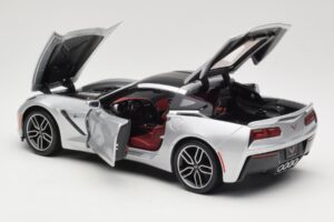 Chevrolet Corvette C7 Ασημί Maisto 1:18 38132 Μέταλλο - εικόνα 5 από 8