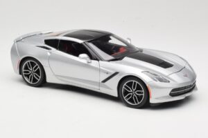 Chevrolet Corvette C7 Ασημί Maisto 1:18 38132 Μέταλλο - εικόνα 6 από 8