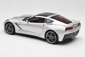 Chevrolet Corvette C7 Ασημί Maisto 1:18 38132 Μέταλλο - εικόνα 7 από 8