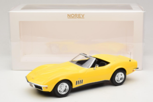 Chevrolet Corvette C3 Καμπριολέ Daytona Yellow Norev 1:18 189039 Μέταλλο - εικόνα 6 από 6