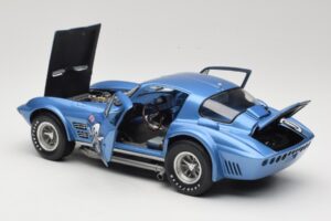 Chevrolet Corvette Grand Sport GT #80 R. Penske Chevrolet Nassau Speed Week 1963 Exoto 1:18 RLG18022 Μέταλλο - εικόνα 5 από 8