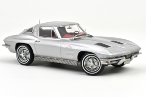 Chevrolet Corvette C2 Sting Ray Sebring Silver Norev 1:18 189052 Μέταλλο
