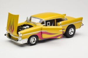 Chevrolet Custom Κίτρινο με Φλόγα Hot Wheels 1:18 21356 Μέταλλο - εικόνα 2 από 8