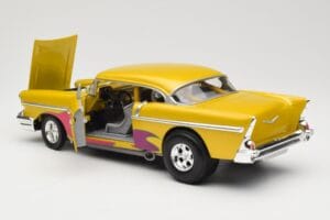 Chevrolet Custom Κίτρινο με Φλόγα Hot Wheels 1:18 21356 Μέταλλο - εικόνα 5 από 8
