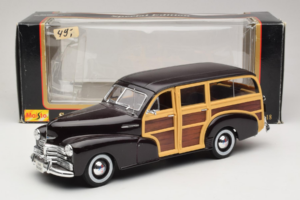 Chevrolet Fleetmaster Woody Μαύρο Maisto 1:18 56043 Μέταλλο - εικόνα 8 από 8