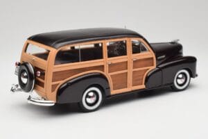 Chevrolet Fleetmaster Woody Μαύρο & Wood Panels Maisto 1:18 43697545B Μέταλλο - εικόνα 3 από 8