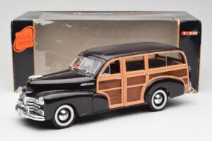 Chevrolet Fleetmaster Woody Καφέ Maisto 1:18 36854 Μέταλλο - εικόνα 8 από 8