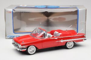 Chevrolet Impala Καμπριολέ Κόκκινο Welly 1:18 9864W Μέταλλο - εικόνα 8 από 8