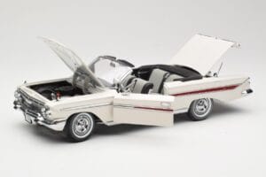 Chevrolet Impala Καμπριολέ Λευκό Sun Star 1:18 3405 Μέταλλο - εικόνα 2 από 8