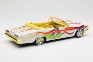 Chevrolet Impala Lowrider White Metallic Hot Wheels 1:18 27635 Μέταλλο - εικόνα 3 από 8
