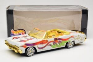 Chevrolet Impala Lowrider White Metallic Hot Wheels 1:18 27635 Μέταλλο - εικόνα 8 από 8