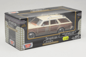 Chrysler LeBaron Town & Country Μπεζ Motormax 1:24 MM7331BG Μέταλλο - εικόνα 2 από 3