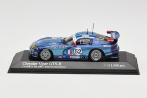 Chrysler Viper GTS-R #52 S. Belloc / F. Cochet / T. Treluyer 24 Hours of Le Mans 2002 Minichamps 1:43 499921452 Μέταλλο