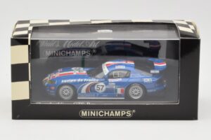 Dodge Viper GTS-R #57 Terrien / Cochet / Dayraut Le Mans 24 Hours 2001 Minichamps 1:43 400011457 Μέταλλο - εικόνα 4 από 4