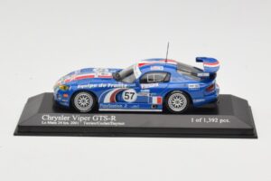 Dodge Viper GTS-R #57 Terrien / Cochet / Dayraut Le Mans 24 Hours 2001 Minichamps 1:43 400011457 Μέταλλο