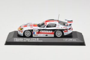 Dodge Viper GTS-R #58 C. Bouchut / Belloc / Monteiro Le Mans 24 Hours 2001 Minichamps 1:43 400011458 Μέταλλο