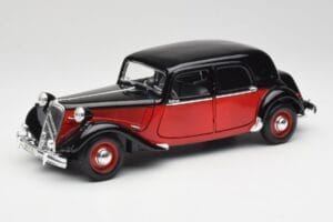 Citroen 15CV 6 Cyl Μαύρο & Κόκκινο Valmy Maisto 1:18 56009 Μέταλλο