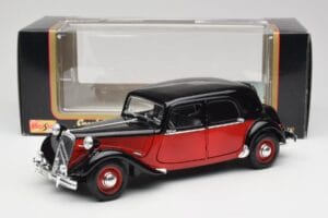 Citroen 15CV 6 Cyl Μαύρο & Κόκκινο Valmy Maisto 1:18 56009 Μέταλλο - εικόνα 8 από 8