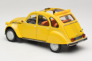 Citroen 2CV 6 Club Mimosa Yellow Norev 1:18 181496 Μέταλλο - εικόνα 5 από 6