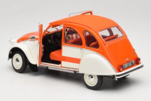 Citroen 2CV Spot Πορτοκαλί & Λευκό Solido 1:18 421183600 Μέταλλο - εικόνα 5 από 8