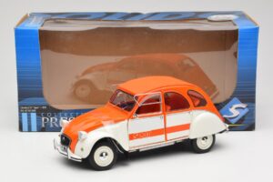 Citroen 2CV Spot Πορτοκαλί & Λευκό Solido 1:18 421183600 Μέταλλο - εικόνα 8 από 8