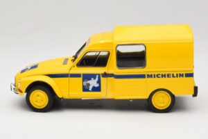 Citroen Acadiane Michelin Κίτρινο Solido 1:18 S1800406 Μέταλλο - εικόνα 3 από 6