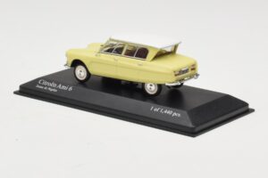 Citroen Ami 6 Κίτρινο Λευκό Minichamps 1:43 400111661 Μέταλλο - εικόνα 3 από 4
