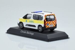 Citroen Berlingo Ambulance SAMU Λευκό Κίτρινο Norev 1:43 155769 Μέταλλο - εικόνα 3 από 4