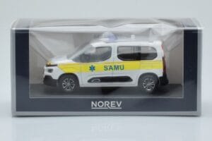 Citroen Berlingo Ambulance SAMU Λευκό Κίτρινο Norev 1:43 155769 Μέταλλο - εικόνα 4 από 4