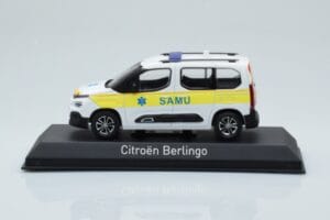 Citroen Berlingo Ambulance SAMU Λευκό Κίτρινο Norev 1:43 155769 Μέταλλο