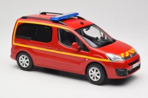 Citroen Berlingo II Pompiers Κόκκινο Norev 1:18 181641 Μέταλλο - εικόνα 4 από 6